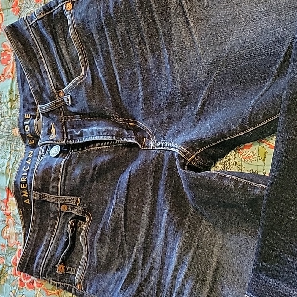 American Eagle Outfitters Original Straight Jeans Womens 32x30 or 14 Short